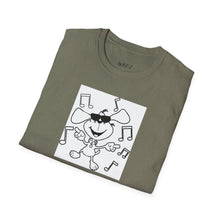 Load image into Gallery viewer, Dancing dog Unisex T-Shirt by B E-Z
