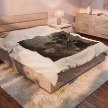 Load image into Gallery viewer, Chillin' Great Dane Velveteen Plush Blanket
