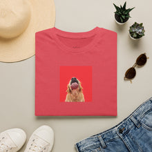 Load image into Gallery viewer, Doggie kiss Unisex T-Shirt by B E-Z
