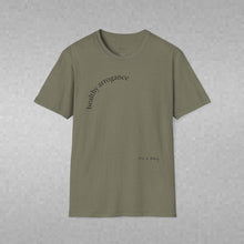 Load image into Gallery viewer, healthy arrogance Unisex T-Shirt by B E-Z
