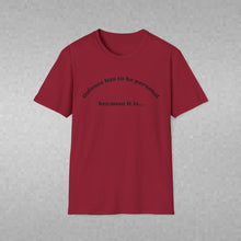 Load image into Gallery viewer, Defense is Personal Unisex T-Shirt by B E-Z
