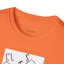 Load image into Gallery viewer, Dancing dog Unisex T-Shirt by B E-Z
