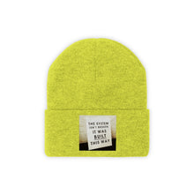 Load image into Gallery viewer, System Isn’t Broken Knit Beanie (Distressed) One size fit all / 8 colors available
