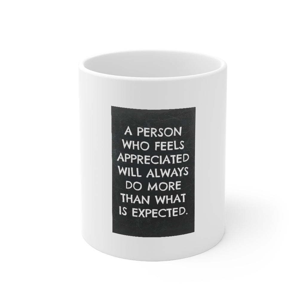 Appreciation Matters - White Mug 11 oz.