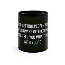 Load image into Gallery viewer, Your Magic Inspired Black Mug 11oz

