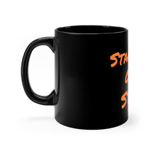 Load image into Gallery viewer, Standard Over Stats - Black Mug 11oz
