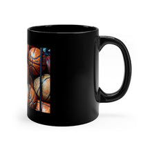 Load image into Gallery viewer, Hoops 4 Life...Black Mug 11oz

